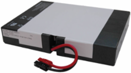 1U UPS Replacement Battery Cartridge, 12VDC, 2 Pre-assembled 6V Batteries