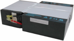 2U UPS Replacement Battery Cartridge, 36V DC, Includes 3 Pre-assembled 12V Batteries