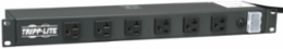 1U Rack-Mount Power Strip, 120V 20A, 12 Outlets, 15-ft Cord
