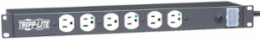 1U Medical-Grade Rackmount Power Strip, 12 Hospital-Grade Outlets, 15 ft. Cord