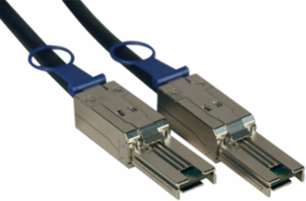 External SAS Cable 1M (3.3 ft) Mini-SAS SFF-8088 to SFF-8088, Black