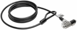 Combination Laptop Security Lock with 6 ft Cable, 4-Digit Resettable Lock