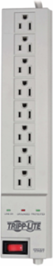 8-Outlet Surge Protector with 8-ft Cord, 1080 Joules, Right-Angle Plug