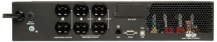 1kVA 800W Line-Interactive Sine Wave UPS, 2U Rack/Tower, 6 Outlets