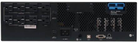 2.2kVA Line-Interactive UPS, 3U Rack/Tower, Sine Wave Output, 120V/230V Input