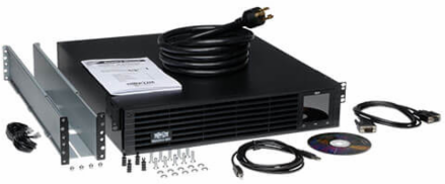 TAA-Compliant 120V 3kVA 2.88kW Line-Interactive UPS, 2U Rackmount, Pure Sine Wave