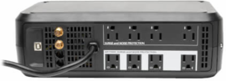 1000VA 500W Line-Interactive UPS, 8 Outlets, AVR, USB, LCD Display