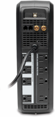 1000VA 500W Line-Interactive UPS, 8 Outlets, AVR, USB, LCD Display