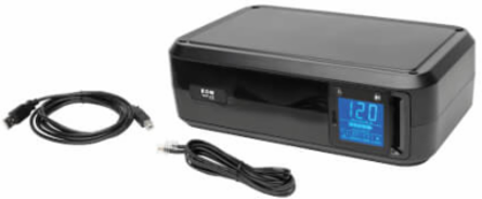 1000VA 500W Line-Interactive UPS, 8 Outlets, AVR, USB, LCD Display