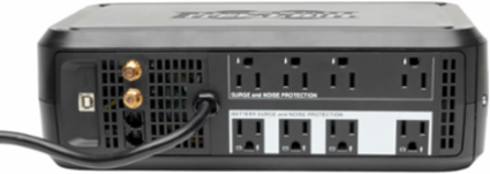 1000VA 500W Line-Interactive UPS, 8 Outlets, AVR, USB, LCD Display