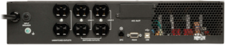 SmartPro UPS 1kVA Lithium Battery Backup, 2U Rackmount, 6 Outlets