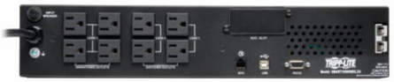 120V 1kVA 900W Line-Interactive Sine Wave UPS, 2U, 8 Outlets
