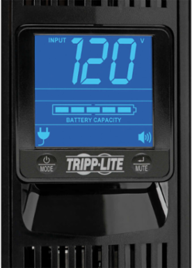 1200VA Line-Interactive UPS, 700W, 2U Rack/Tower, 8 Outlets, AVR