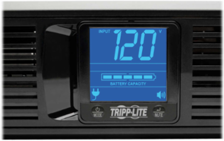 1200VA Line-Interactive UPS, 700W, 2U Rack/Tower, 8 Outlets, AVR