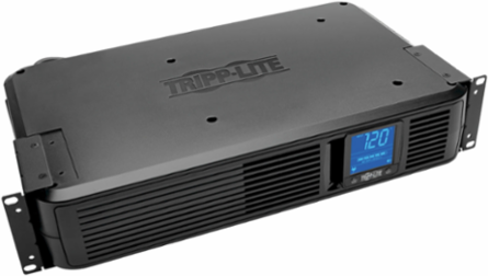 1200VA Line-Interactive UPS, 700W, 2U Rack/Tower, 8 Outlets, AVR