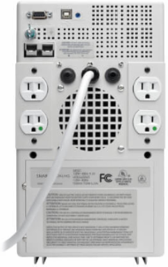 Medical-Grade 120V 1kVA/750W Line-Interactive Tower UPS, 4 Outlets, 940 Joules