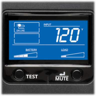 Line-Interactive UPS, 1300VA/720W, 8 Outlets, AVR, USB, LCD