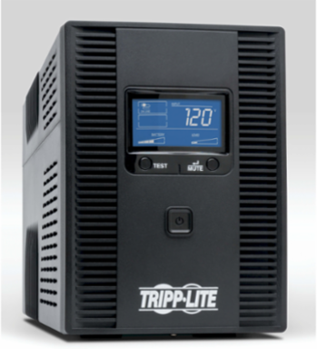 Line-Interactive UPS, 1500VA/900W, Tower, 10 Outlets, Data-saving USB