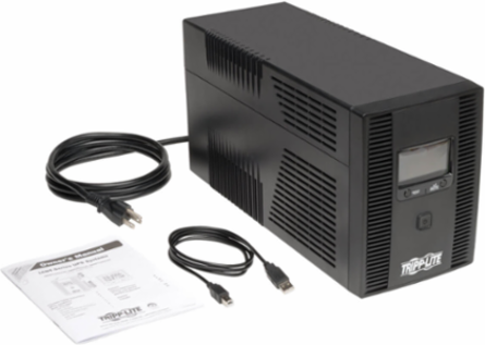 Line-Interactive UPS, 1500VA/900W, Tower, 10 Outlets, Data-saving USB