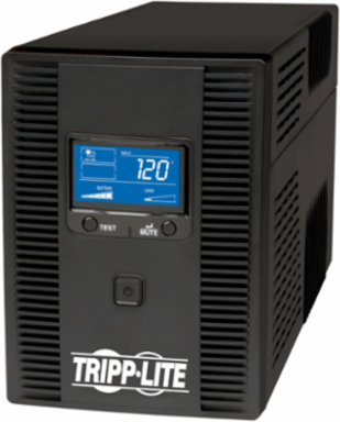 Line-Interactive UPS, 1500VA/900W, Tower, 10 Outlets, Data-saving USB