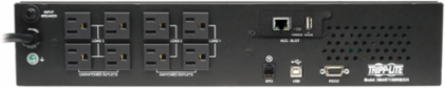 SmartPro 120V 1.5kVA 1.35kW Line-Interactive UPS, 2U Rackmount, 8 Outlets