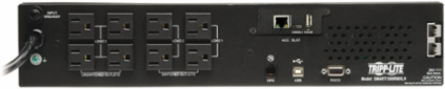120V Line-Interactive Sine Wave UPS 1.5kVA, 8 NEMA 5-15R Outlets, 2U Rack