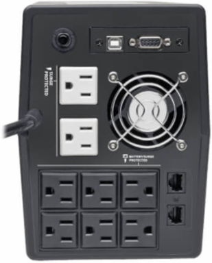 1440VA Line-Interactive UPS, 8 NEMA 5-15R Outlets, 1200W, AVR, Tower