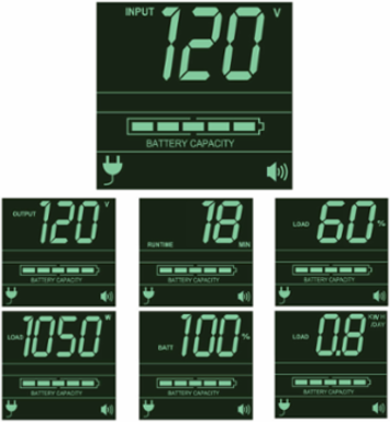 120V 2.2kVA Line-Interactive UPS, LiFePO4 Battery, 2U Rackmount