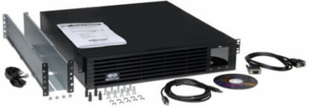 2.2kVA Line-Interactive Sine Wave UPS, 2U Rackmount, 120V, WEBCARDLX Interface