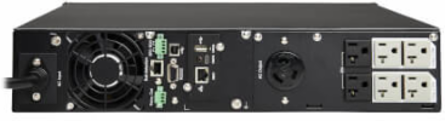 2.2kVA Line-Interactive Sine Wave UPS, 2U Rackmount, 120V, WEBCARDLX Interface