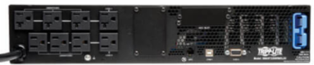 2U Line-Interactive Sine Wave UPS, 2200VA, 1920W, LCD, USB, Network Card Options