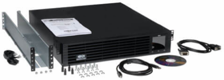 2U Line-Interactive Sine Wave UPS, 2200VA, 1920W, LCD, USB, Network Card Options