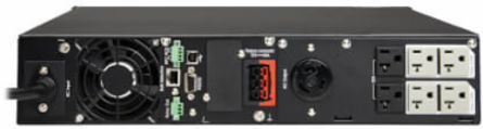 2U Line-Interactive Sine Wave UPS, 2200VA, 1920W, LCD, USB, Network Card Options