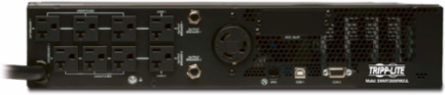 Line Interactive UPS - 120V, 3000VA, 2U Rackmount, LiFePO4 Battery Backup