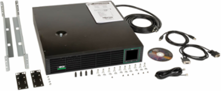 Line Interactive UPS - 120V, 3000VA, 2U Rackmount, LiFePO4 Battery Backup