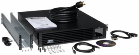 3000VA 2.25kW Line-Interactive UPS, 2U Rack/Tower, Pure Sine Wave, WEBCARDLX