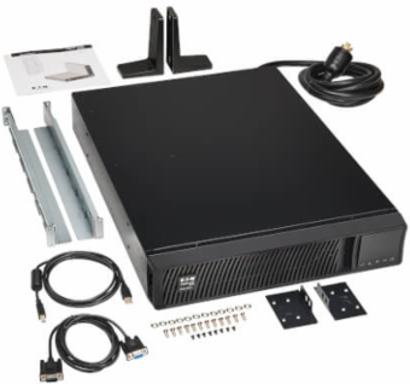 3kVA 2880W Line-Interactive UPS, 2U Rackmount, Pure Sine Wave Output, AVR