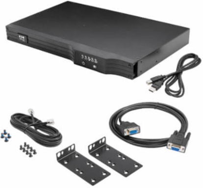 500VA 300W Line-Interactive UPS, 1U Rack/Tower, 6 Outlets, USB/DB9