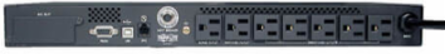 500VA 300W Line-Interactive UPS, 1U Rack/Tower, 6 Outlets, USB/DB9