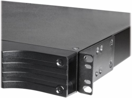 UPS Battery Backup, Line-Interactive, 500VA/300W, 120V, 6 Outlets, Network Card, 1U Rack/Tower
