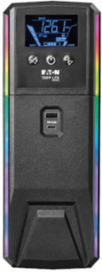 UPS Battery Backup, Gaming, Line-Interactive, 600VA/360W, 120V, Pure Sine Wave, LCD, RGB LED