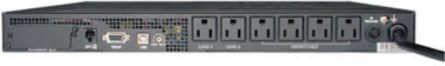 750VA Line-Interactive Sine Wave UPS, 1U Rackmount, 6 Outlets, USB, Serial