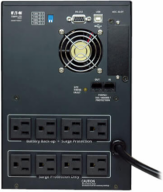 750VA Line-Interactive Sine Wave UPS, 500W, 8 Outlets, USB, Tower