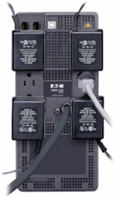 750VA Line-Interactive UPS, AVR, Tower, 6 Outlets, USB