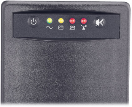 750VA Line-Interactive UPS, AVR, Tower, 6 Outlets, USB