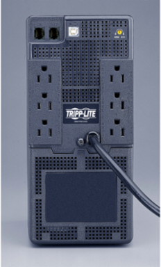 750VA Line-Interactive UPS, AVR, Tower, 6 Outlets, USB