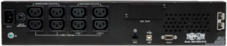 1.5kVA Line-Interactive Sine Wave UPS, 2U, 8 Outlets, LCD Display