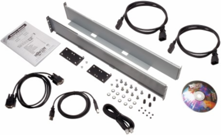 UPS, Line-Interactive, 230V, 2200VA, 1920W, Sine Wave, 2U, Extended Run, WEBCARDLX, LCD, 8 Outlets