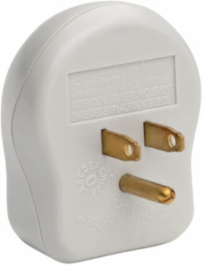 1-Outlet Surge Protector, Direct Plug-In, 600 Joules, Diagnostic LEDs
