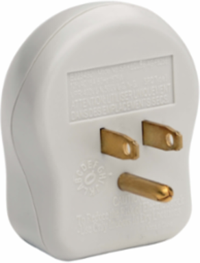 1-Outlet Surge Protector, Direct Plug-In, 600 Joules, Diagnostic LEDs